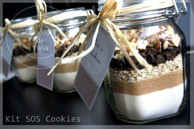 Kit SOS Cookie cadeau gourmand noel