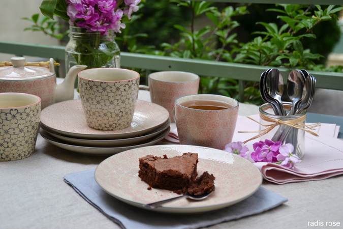 recette gâteau au chocolat moelleux par radis rose