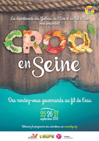 Croq’en Seine, un événement pour les gourmands, aura lieu du vendredi 25 au dimanche 27 septembre autour d’une trentaine de rendez-vous gourmands avec notamment comme thème « Les tartines créatives et audacieuses » initié par la marraine Anne-Sophie Pic.