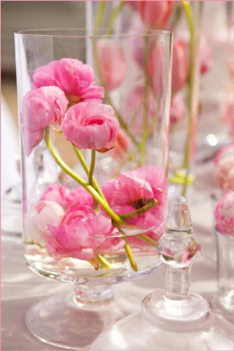 bouquet pivoines roses pour le printemps, Inspiration décoration de table de printemps par radis rose