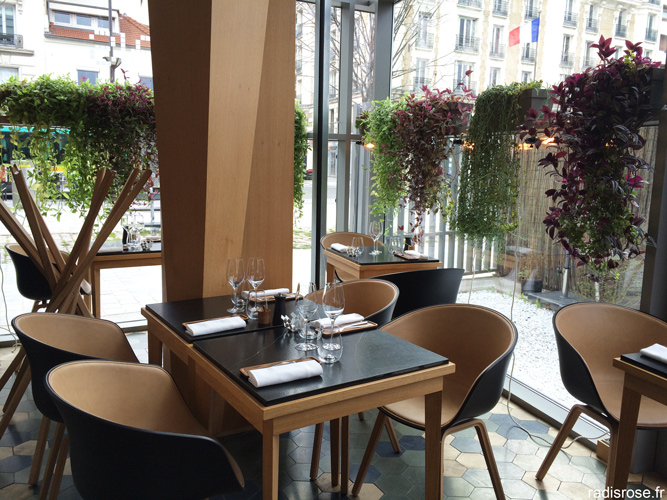 Restaurant bistronomique Coretta Paris par radis rose