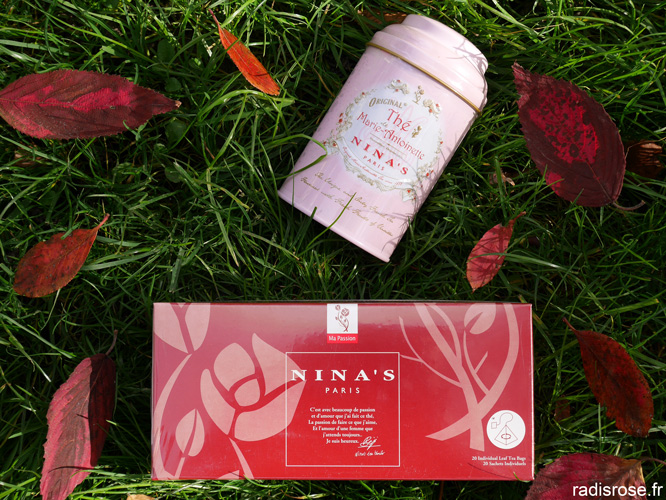Concours thé Nina's et le potager du roi par radis rose
