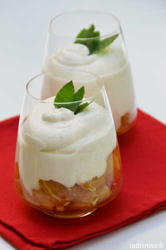 recette Ananas rôti rhum vanille et crème au rhum par radis rose, blog culinaire et ses recettes faciles