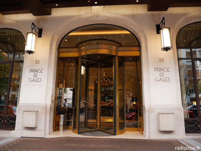Tea time à l'hôtel Prince de Galles par Nicolas Piacello à Paris par radis rose blog recettes faciles