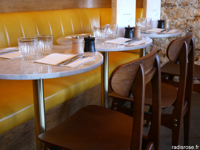 Le restaurant Les Fauves à Paris Montparnasse sert des produits bio et locaux par radis rose blog culinaire
