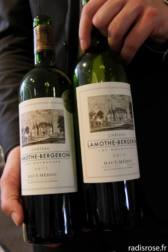 Accords mets vins Château Lamothe Bergeron chez Alan Geaam par radis rose #vin #restaurant #paris #LamotheBergeron #Bordeaux #alangeaam