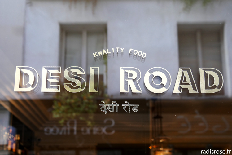 Desi Road, restaurant indien à Paris qui revisite la street food indienne