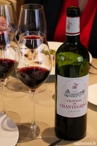 bouteille de vin Chateau de Chantegrives 2013
