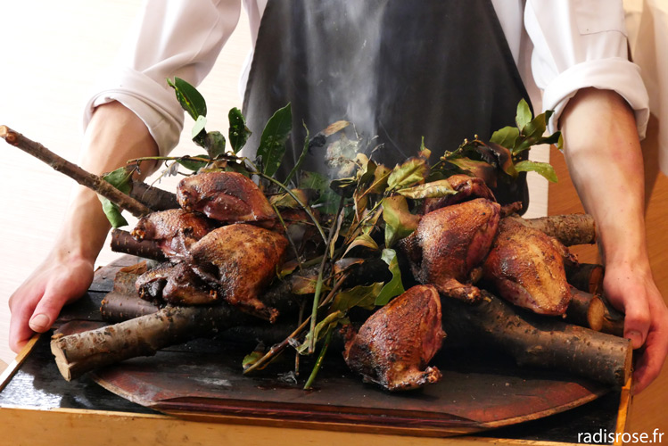 Restaurant L'Archeste par Yoshiaki Ito : pigeon fumé #restaurant #paris #larcheste #YoshiakiIto #gastronomie #michelin