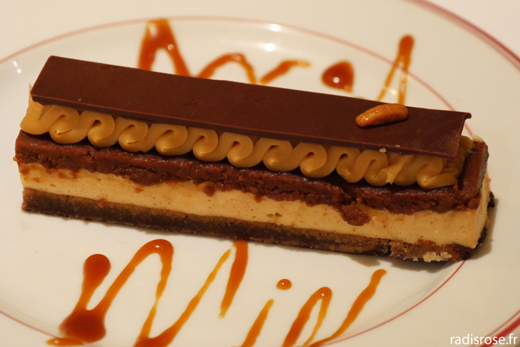snickers chocolat au Café Jamin, brasserie d'Hervé Rodriguez au Trocadéro