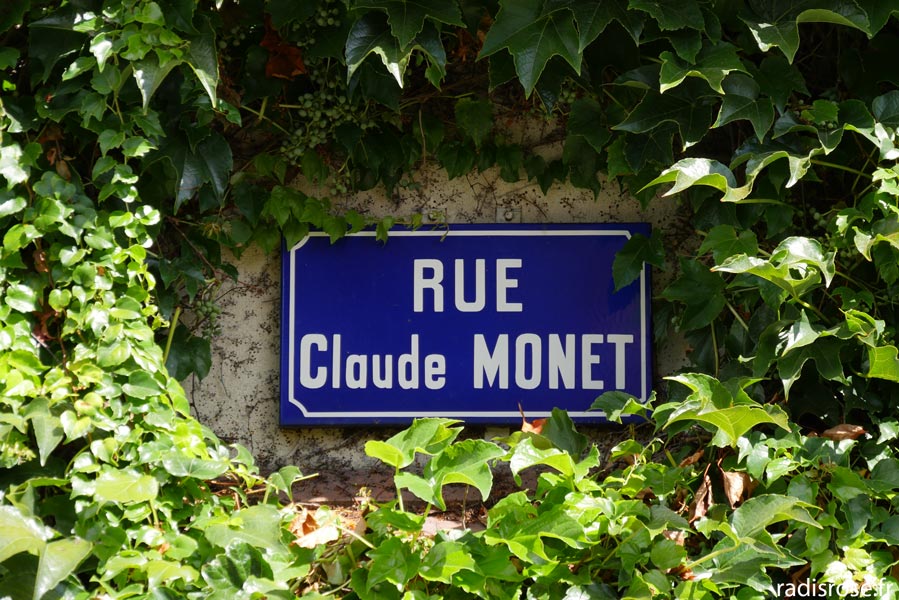 Balade dans le village de Giverny, village des impressionnistes et de Claude Monet en Normandie