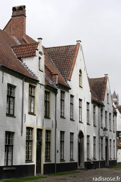 Une journée à Bruges, visite du Béguinage et ses maisons