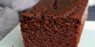 Recette Cake chocolat courgette