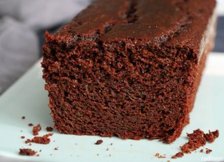 Recette Cake chocolat courgette
