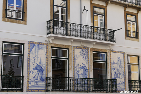 azulejos, Balade dans l’Alfama quartier typique de Lisbonne