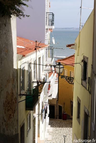 Balade dans l’Alfama quartier typique de Lisbonne