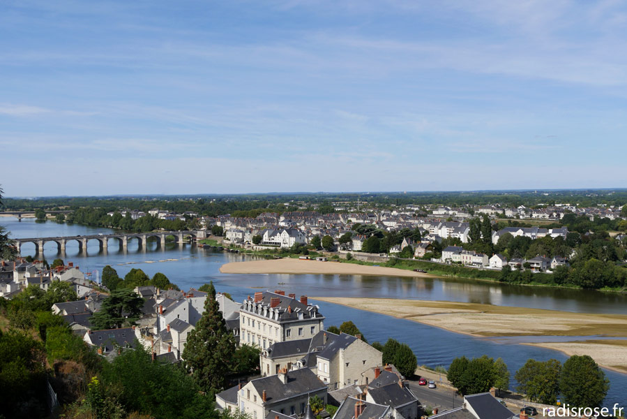 Week-end à l’Abbaye de Fontevraud, Saumur vue sur la Loire