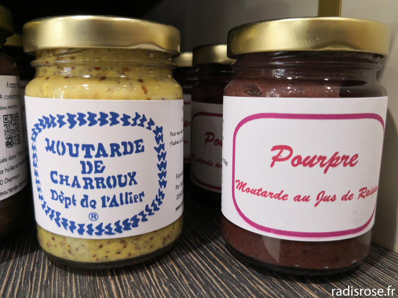 La Petite Ambassade d’Auvergne, épicerie fine et traiteur, moutarde de charroux