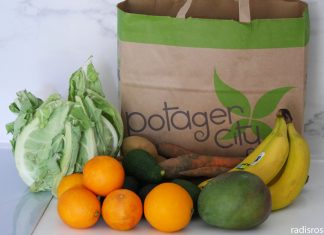 Potager City, paniers de fruits et légumes livrés à domicile