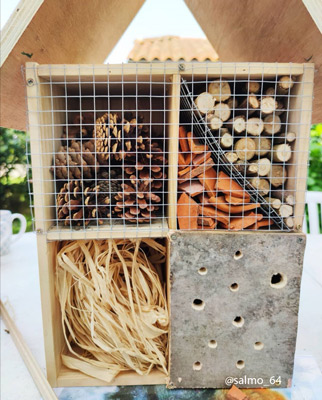 Tuto : comment fabriquer hôtel à insectes pour le jardin, Protéger les matériaux