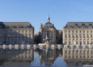 week-end à Bordeaux, le Miroir d’eau et la place de la bourse