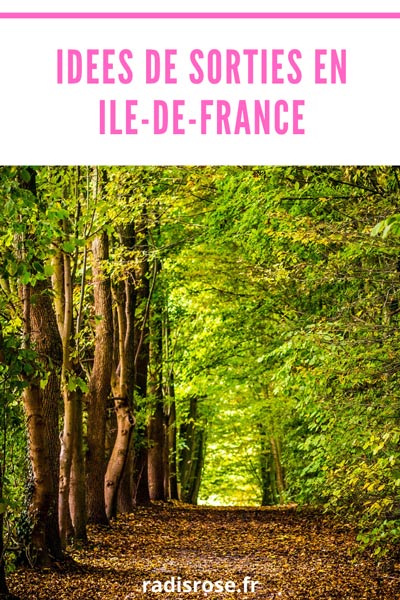 Idées de sorties en Ile-de-France à moins de 100km de Paris