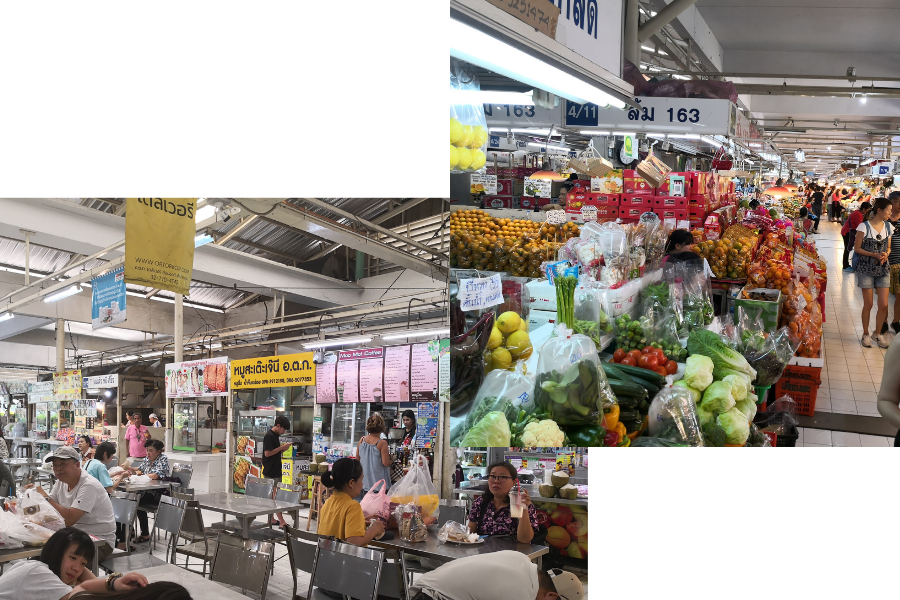 Or Tor Kor Market, marchés à visiter à Bangkok en Thaïlande